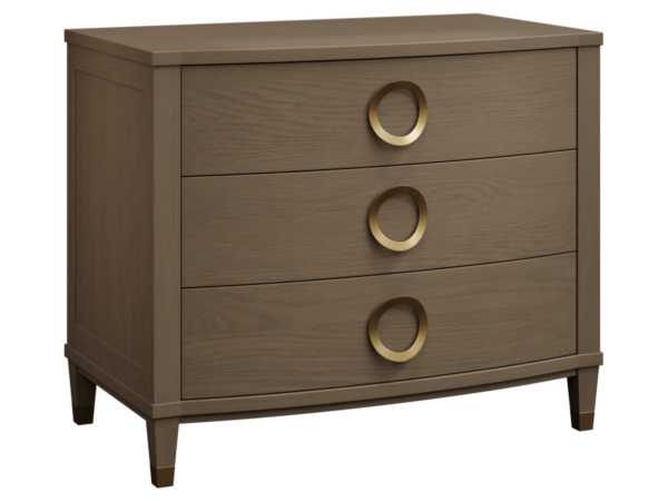 Claire 3 Drawer Nightstand