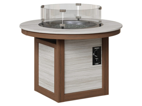 38" Round Classic Fire Coffee Table