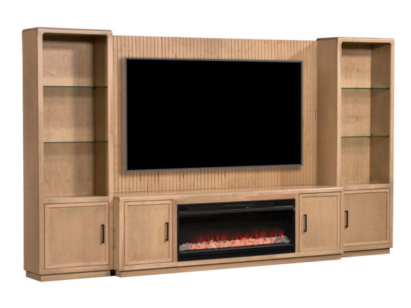 Lido Fireplace Wall Unit