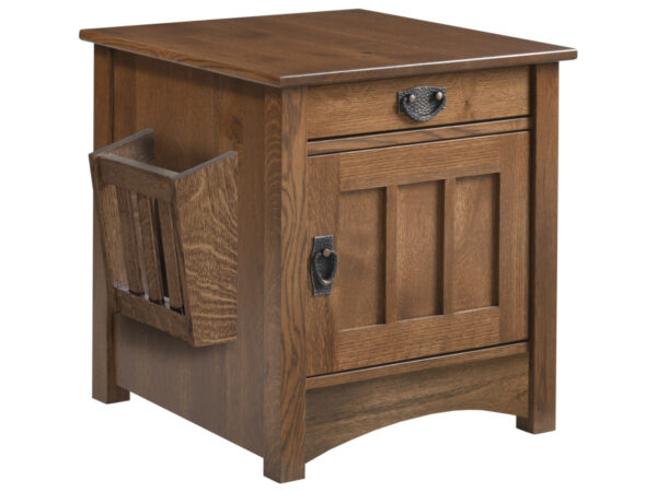 Liberty Mission Enclosed End Table with Magazine Rack