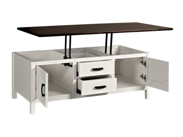 Buckhannon Enclosed Lift Top Coffee Table