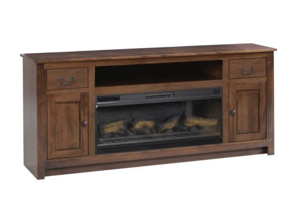 Berlin Fire Box TV Stand - 80"