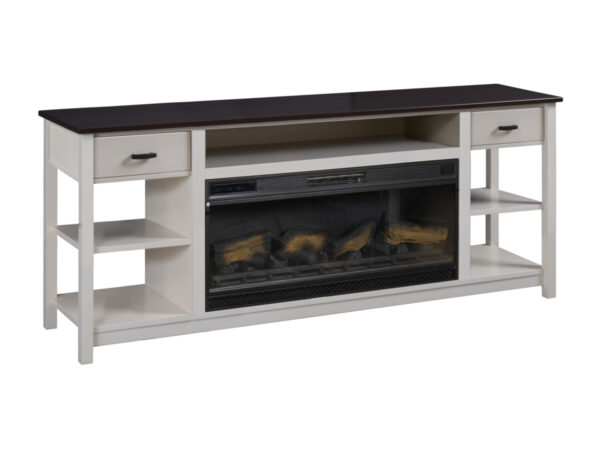 Buckhannon Fire Box TV Stand - 80"