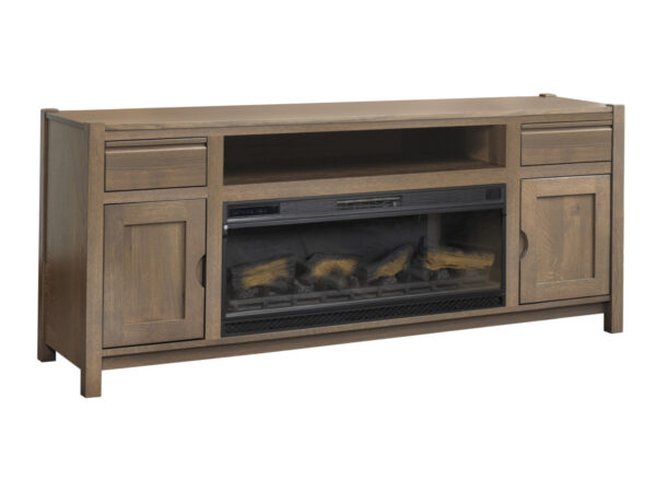 Fresno Fire Box TV Stand - 80"