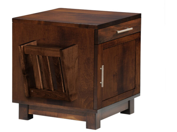 La-Salle Urban Enclosed End Table with Magazine Rack