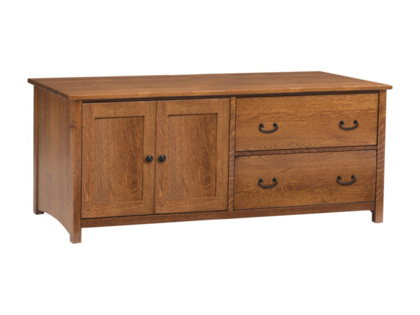 Rivertowne Lateral File Credenza with Left Doors