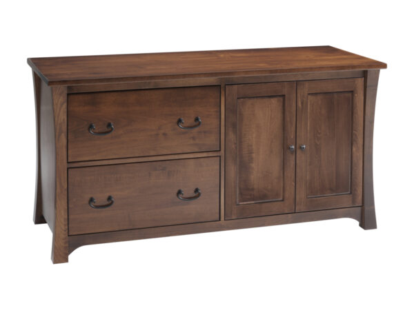 Woodbury Lateral File Credenza with Right Doors