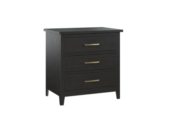 Lakeside 3 Drawer Nightstand - 30"W