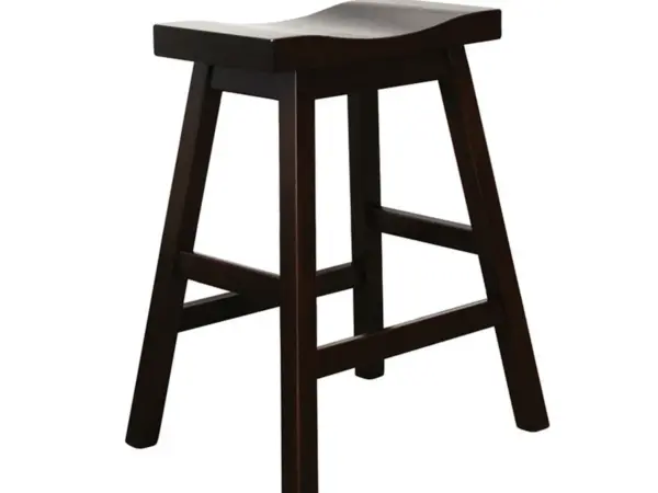 24" Wave Bar Stool