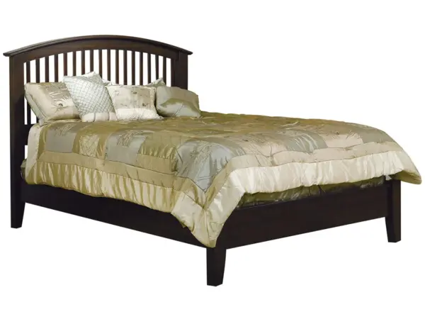 Cambrai Mission Bed With Low Footboard