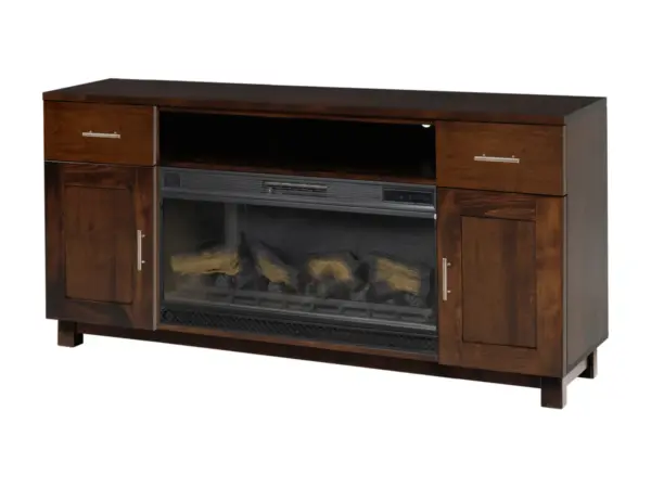 La-Salle Urban Fire Box TV Stand - 80"
