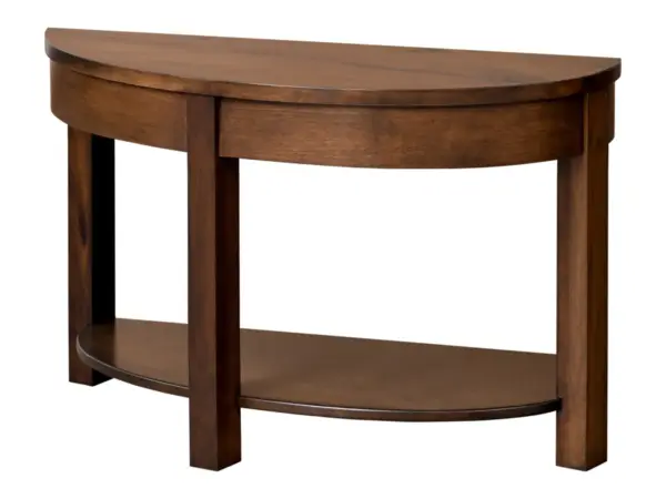 Barn Loft Half Round Hall Table