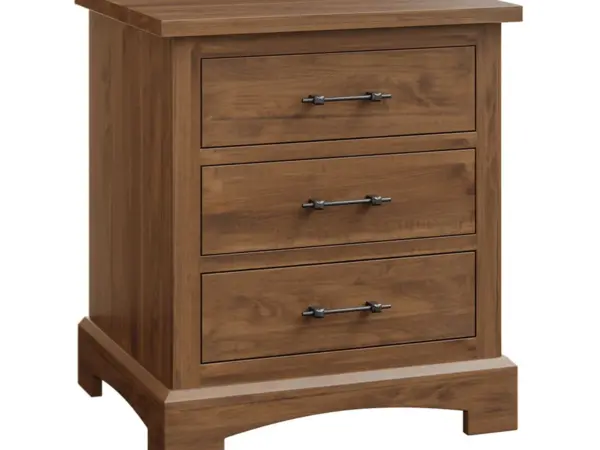 Yorkshire 3 Drawer Nightstand