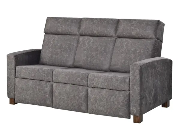 Modern Shaker Push Back Sofa Recliner