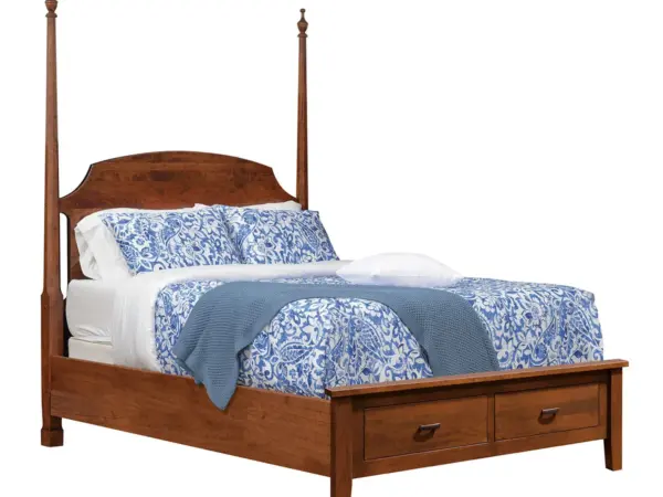 Williamsburg Bed With Footboard Storage