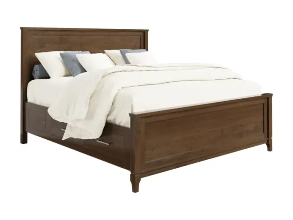 Boulder Creek Bed with Side Storage