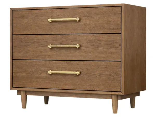 Midtown 3 Drawer Nightstand