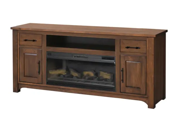 Barn Loft Firebox TV Stand - 80"