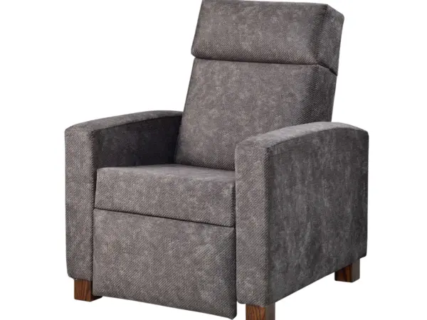 Modern Shaker Push Back Recliner