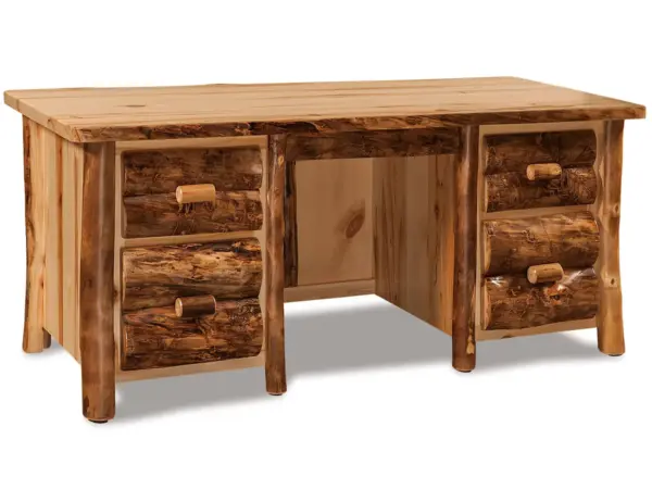Double Pedestal Desk