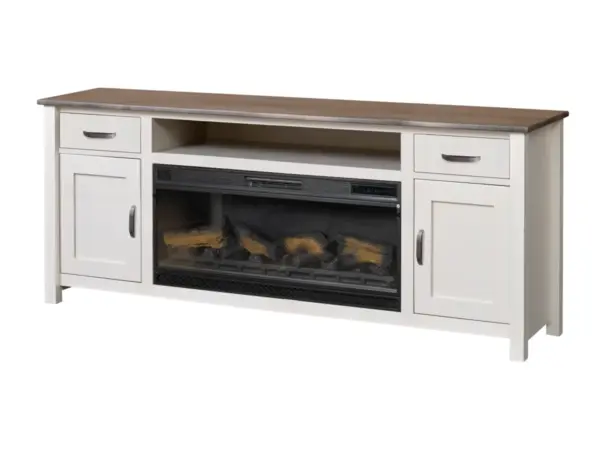 Sanibel Fire Box TV Stand - 80"