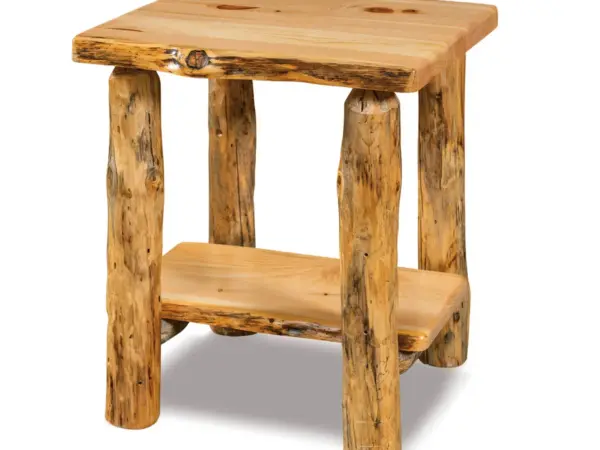 End Table with Shelf
