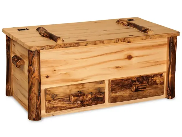 Hope Chest with Drawers - Aspen