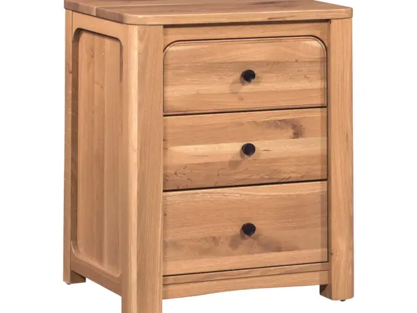 Aspen 3 Drawer Nightstand