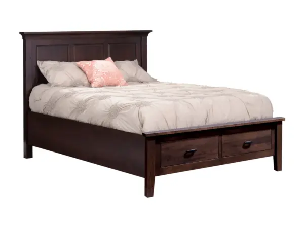 Ellington Bed with Footboard Storage