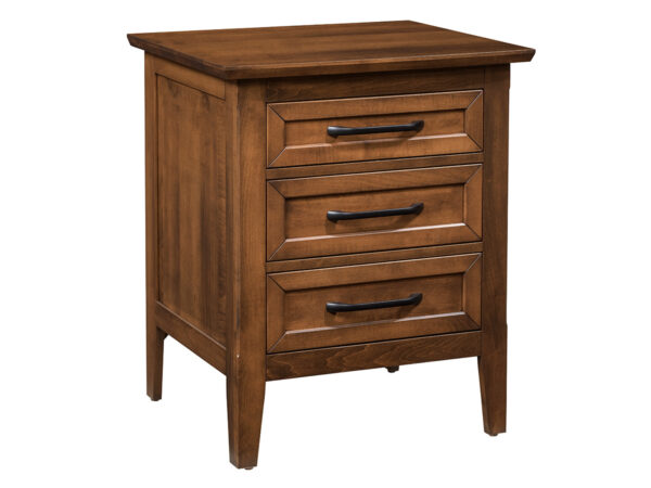 Glenwood Three Drawer Nightstand