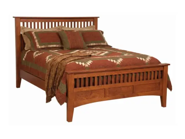 Empire Mission Antique Panel Bed