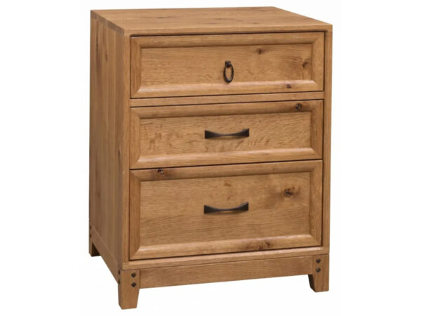 Glendale 3 Drawer Nightstand
