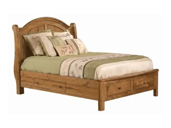 Meridian Sleigh Bed With Drawers