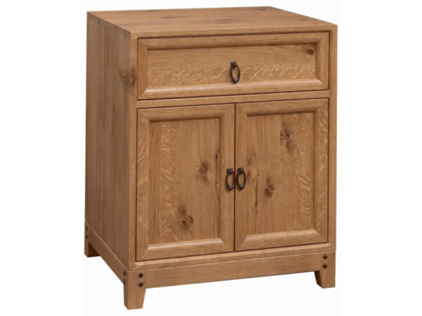 Glendale 1 Drawer 2 Door Nightstand