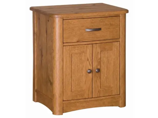 Meridian One Drawer Two Door Nightstand