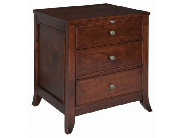 Kingston Three Drawer Nightstand