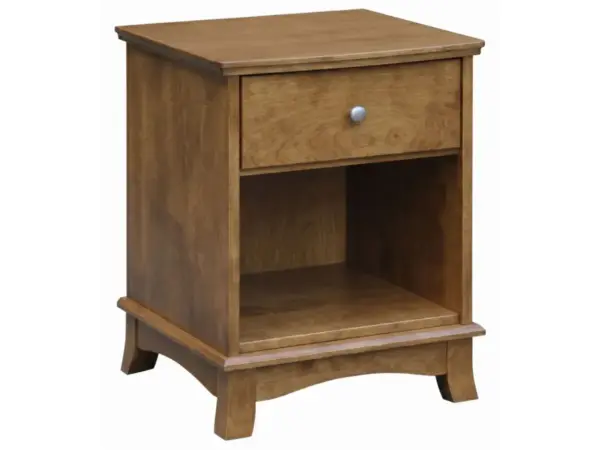Crescent One Drawer Nightstand