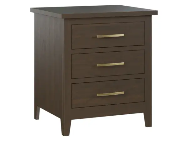 Lakeside 3 Drawer Nightstand