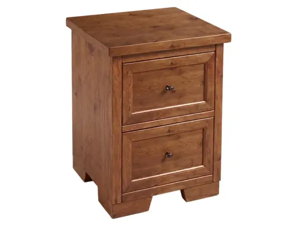 Farmhouse Two Drawer Nightstand