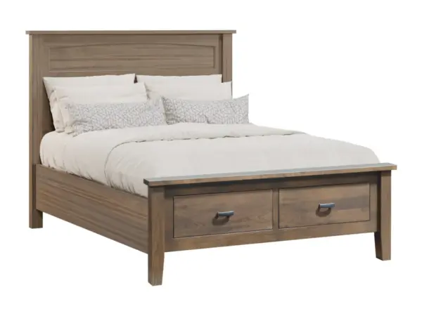 Yorkshire Bed with Footboard Storage