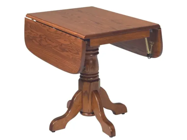 Drop Leaf Pedestal Table