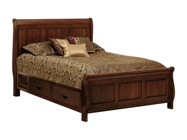 Jamestown Bed with Side Storage