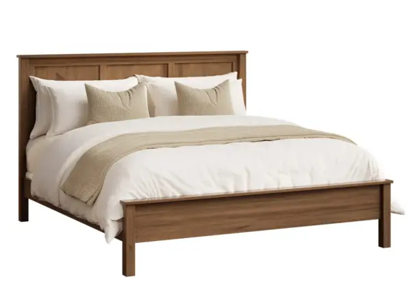 Lincoln King Bed with Low Footboard