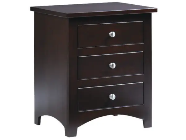 Ellington 3 Drawer Nightstand