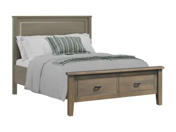 Saratoga Bed with Footboard Storage