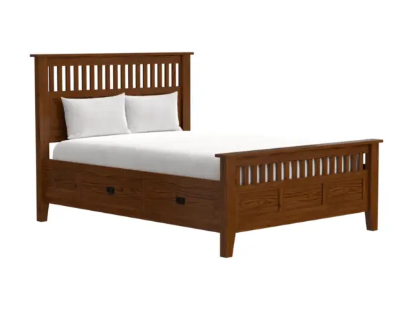 Siesta Mission Bed with Side Storage