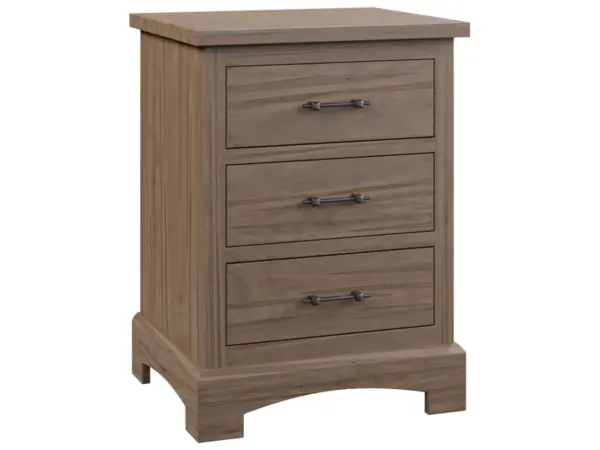 Yorkshire 3 Drawer Nightstand