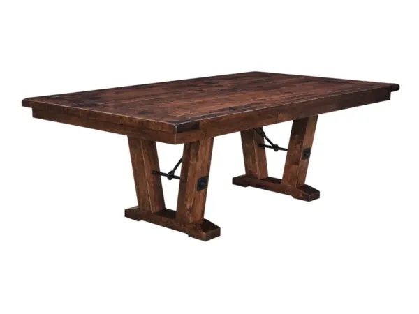 Wilkins Double Pedestal Table