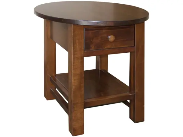 Cabin Creek Oval Top Table