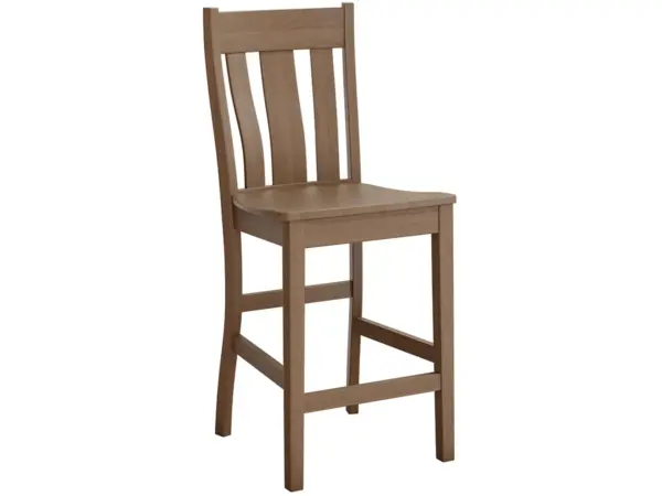 Frontier 24" Stationary Bar Chair